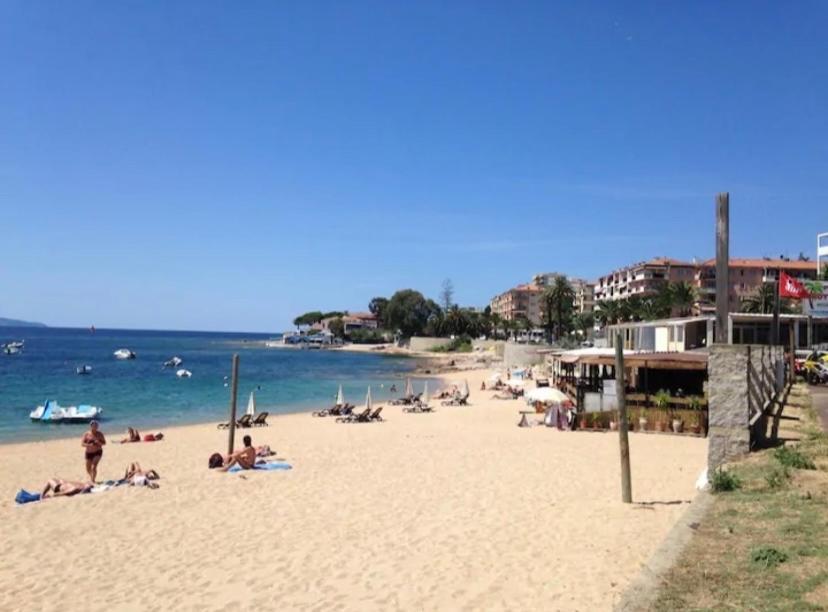 Ajaccio Magnifique T2 Neuf 40M2 Avec Balcon Au Trottel 4 Couchages Wifi Clim Parking Plage A Pieds 100M Exterior foto